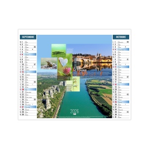 2EN1 - DEBIT 2026 - XXL 474 x 700 mm - MARQUAGE QUADRI 6