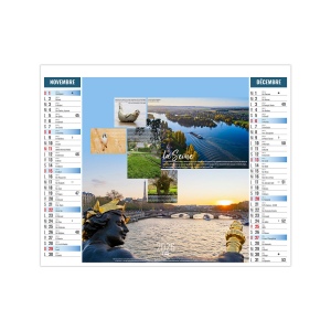 2EN1 - DEBIT 2026 - XXL 474 x 700 mm - MARQUAGE QUADRI 7