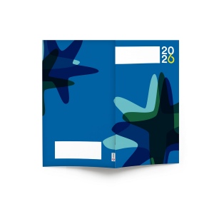 AGENDA ECO POCHE 2026 - THEME BUSINESS-3 - 95 x 165 mm - QUINZAINIER 64 PAGES - COUVERTURE 380g QUADRI PAGES 1 ET 4 - PELLICULAGE BRILLANT RECTO - PIQURE 2 POINTS METAL 5