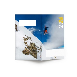 AGENDA ECO POCHE 2026 - THEME EXTREME-2 - 95 x 165 mm - QUINZAINIER 64 PAGES - COUVERTURE 380g QUADRI PAGES 1 ET 4 - PELLICULAGE BRILLANT RECTO - PIQURE 2 POINTS METAL 4