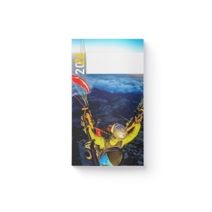 AGENDA ECO POCHE 2026 - THEME EXTREME-3 - 95 x 165 mm - QUINZAINIER 64 PAGES - COUVERTURE 380g QUADRI PAGES 1 ET 4 - PELLICULAGE BRILLANT RECTO - PIQURE 2 POINTS METAL