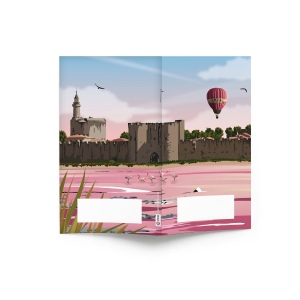 AGENDA ECO POCHE 2026 - THEME VINTAGE-2 - 95 x 165 mm - QUINZAINIER 64 PAGES - COUVERTURE 380g QUADRI PAGES 1 ET 4 - PELLICULAGE BRILLANT RECTO - PIQURE 2 POINTS METAL 2