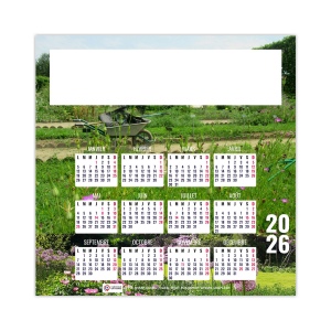 MAG JARDIN 2026 - MAXI MAGNET 150 x 210 mm - QUADRI 3