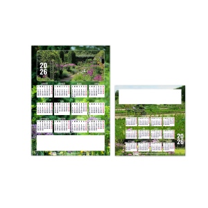 MAG JARDIN 2026 - MAXI MAGNET 150 x 210 mm - QUADRI