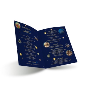 DEPLIANT MAXI - FORMAT FERME 148 x 210 mm - FORMAT OUVERT 210 x 297 - 1 PLI - IMPRESSION QUADRI RECTO VERSO - PAPIER 135g BRILLANT 2