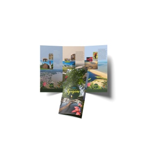 DEPLIANT MAXI - FORMAT FERME 148 x 210 mm - FORMAT OUVERT 210 x 297 - 1 PLI - IMPRESSION QUADRI RECTO VERSO - PAPIER 135g BRILLANT