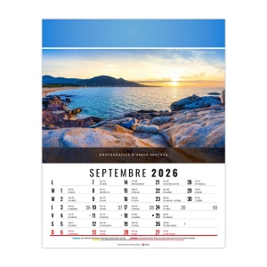 CELINE 2026 - 12 FEUILLETS - SPIRALE - MARQUAGE QUADRI 10