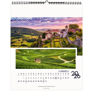 LA FRANCE PANORAMIQUE 2026 - XXL 474 x 580 mm - MARQUAGE QUADRI - PAGE DE GARDE REPIQUÉE 9