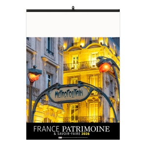 FRANCE PATRIMOINE 2026 - 6 FEUILLETS - RELIURE BAGUETTE - MARQUAGE QUADRI - PAGE DE GARDE NON REPIQUÉE 3
