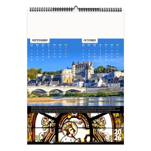 FRANCE PATRIMOINE 2026 - 6 FEUILLETS - RELIURE BAGUETTE - MARQUAGE QUADRI - PAGE DE GARDE NON REPIQUÉE 9