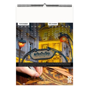 FRANCE PATRIMOINE 2026 - 6 FEUILLETS - RELIURE BAGUETTE - MARQUAGE QUADRI - PAGE DE GARDE NON REPIQUÉE 10