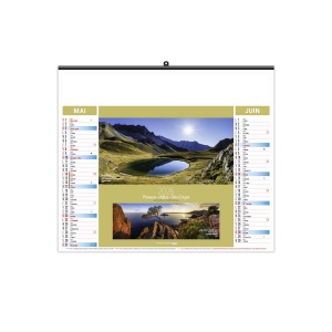 ILLUSTRE ECO - PANORAMA 2026 - XXL 480 x 420 mm 10