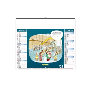 ILLUSTRE ECO - RIRE 2026 - XXL 480 x 420 mm 8