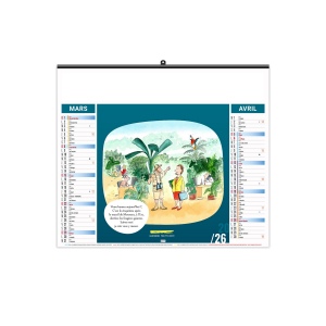 ILLUSTRE ECO - RIRE 2026 - XXL 480 x 420 mm 9