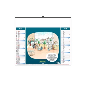 ILLUSTRE ECO - RIRE 2026 - XXL 480 x 420 mm 10
