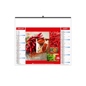 ILLUSTRE ECO - HERBES 2026 - XXL 480 x 420 mm 11