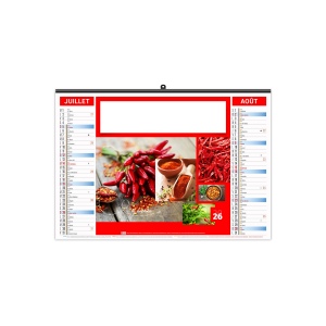 ILLUSTRE ECO - HERBES 2026 - XXL 480 x 420 mm 5