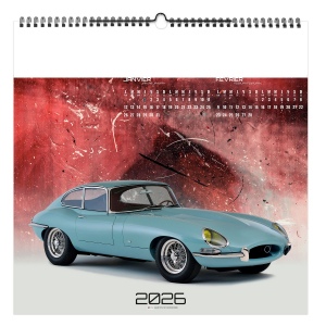 DESIGN CAR 2026 - SMALL 330 x 330 mm - MARQUAGE 1 COULEUR - RELIURE BAGUETTE 5