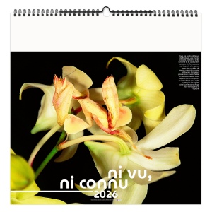 NI VU, NI CONNU 2026 - SMALL 330 x 330 mm - MARQUAGE 1 COULEUR - PAGE DE GARDE REPIQUÉE - RELIURE BAGUETTE 3