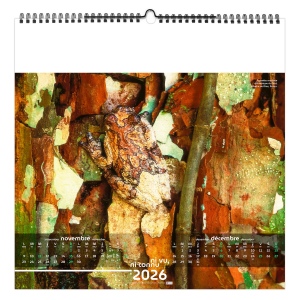 NI VU, NI CONNU 2026 - SMALL 330 x 330 mm - MARQUAGE 1 COULEUR - PAGE DE GARDE REPIQUÉE - RELIURE BAGUETTE 10