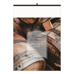 DE VIGNOBLES EN CHÂTEAUX 2026 - 7 FEUILLETS - RELIURE BAGUETTE - MARQUAGE QUADRI - PAGE DE GARDE REPIQUÉE 3