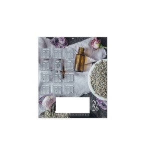 ESTAMPE - MARIE 2026 - LONG 215 X 600 mm - QUADRI