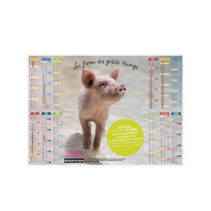 PLANNING CREATION 2026 - XXL 700 x 500 mm - LEGER SOUPLE - RECTO SEUL 2