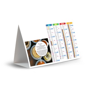 CHEVALET DE COMPTOIR - CUISINE RAPIDE 2026 - QUADRI 3