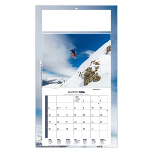 PLAQUE 1 VUE KELLY 2026 - DOS CARTON - EURO BLOC - MARQUAGE QUADRI 3