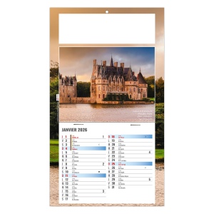 PLAQUE 1 VUE ALAIN 2026 - DOS MAGNETIQUE - BLOC B2 - MARQUAGE QUADRI 2