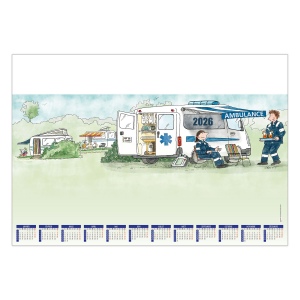 SM L'AMBULANCIER 2026 - SM 500 x 350 mm - 25 FEUILLETS
