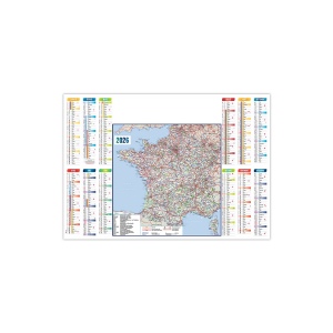 SOUS-MAIN SMP 42 ROUTIER 2026 420X300MM PLASTIFIE ENCAPSULE