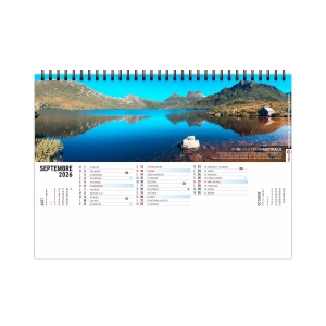 CHEVALET STANDARD 13F - SENTIERS 2026 - QUADRI - AVEC PLAQUE FEUILLETS REPOSITIONNABLES 10
