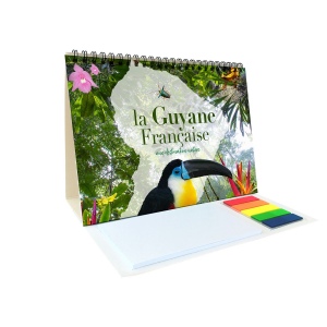 CHEVALET STANDARD 13F - EQUATEUR 2026 - QUADRI - AVEC PLAQUE FEUILLETS REPOSITIONNABLES 15