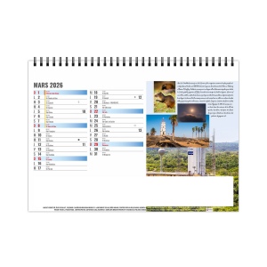 CHEVALET STANDARD 13F - EQUATEUR 2026 - QUADRI - AVEC PLAQUE FEUILLETS REPOSITIONNABLES 4