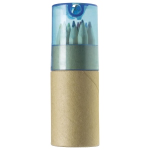 Tube cartonné de 12 crayons Terrence 3