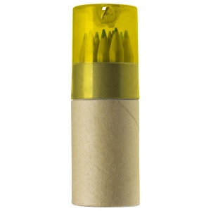 Tube cartonné de 12 crayons Terrence 4