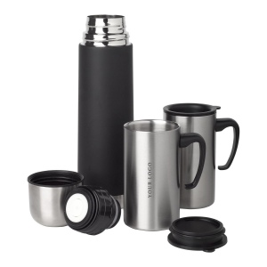 Set bouteille isotherme de 500 ml et mugs Frieda 5