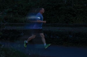 Lampe running LED rechargeable en plastique RCS Lumi Sprint 10