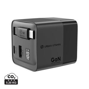 Chargeur 65W GaN avec câble Urban Vitamin Mendocino 2
