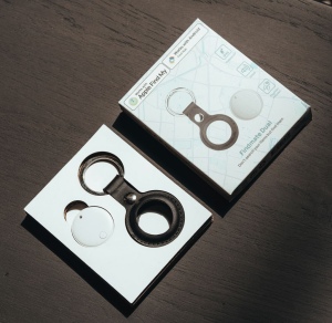 Retrouve-clés en plastique recyclé RCS Findmate Dual 16