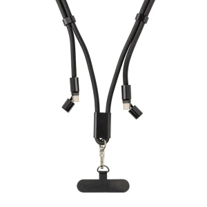 Cordon téléphone de 160cm avec câble 60W en rPET RCS LoopAmp 8