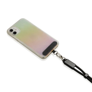 Bracelet téléphone avec câble 60W en rPET RCS LoopAmp 11