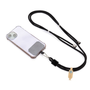Tour de cou téléphone réglable en rPET recyclé RCS CarryLoop 4