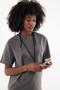 Tour de cou téléphone réglable en rPET recyclé RCS CarryLoop 9