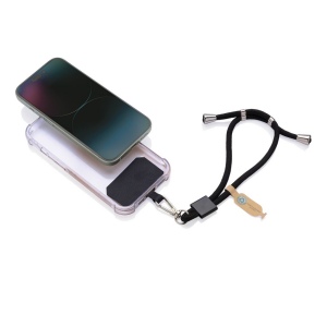 Bracelet téléphone réglable en rPET recyclé RCS CarryLoop 3
