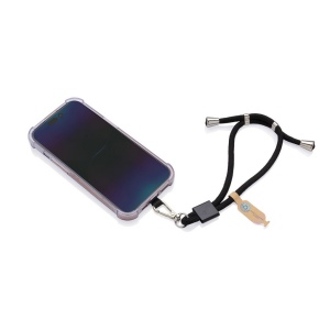 Bracelet téléphone réglable en rPET recyclé RCS CarryLoop 4