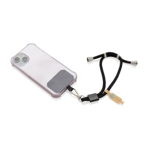 Bracelet téléphone réglable en rPET recyclé RCS CarryLoop 6