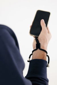 Bracelet téléphone réglable en rPET recyclé RCS CarryLoop 7