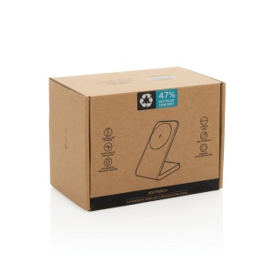 Chargeur magnétique 15W en plastique recyclé RCS VoltPerch 10